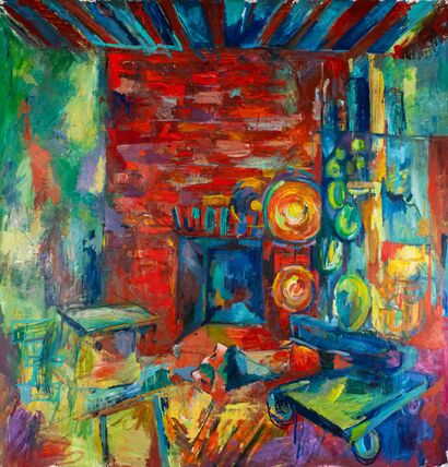 7 Conch - a Paint Artowrk by Darren  Singer